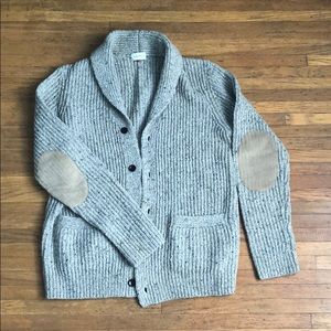 Club Monaco Wool Shawl Collar Cardigan
